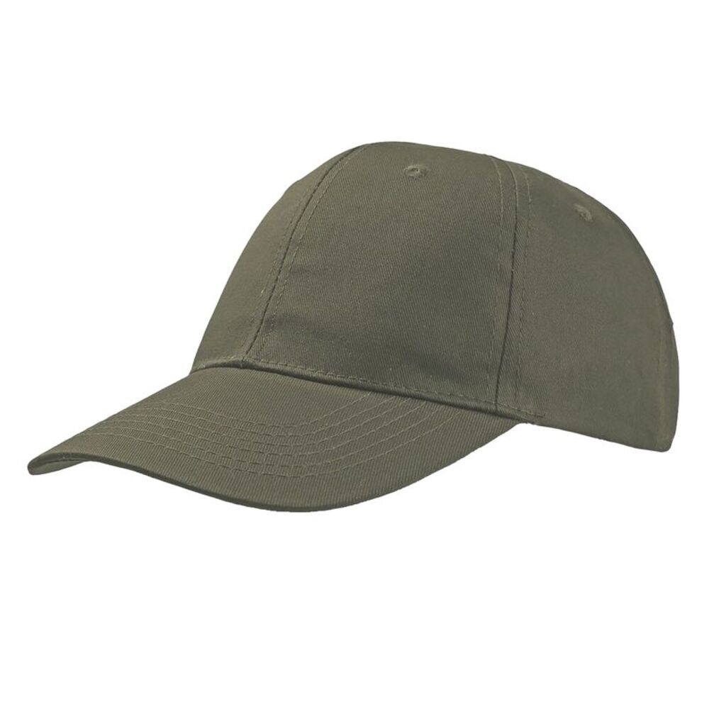 Atlantis Start 6 Panel Baseball Cap (Pack of 2) / Olive
